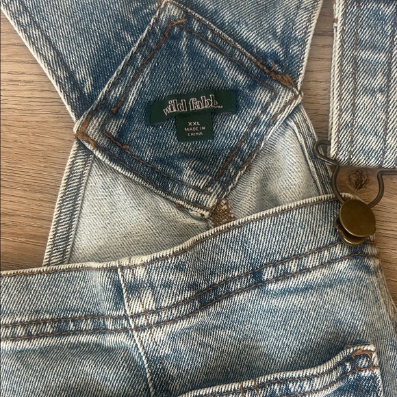 Wild Fable Blue Denim Romper - Picture 3 of 4